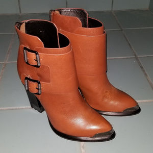 Calvin Klein Corella Double Monk Strap Bootie